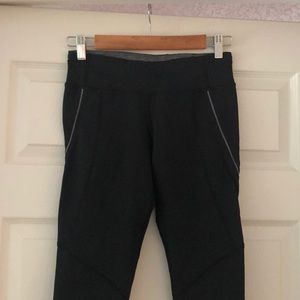 Lululemon cropped run tights